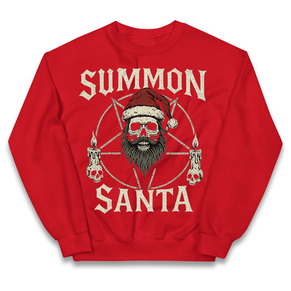 Goth Christmas Kids Jumper