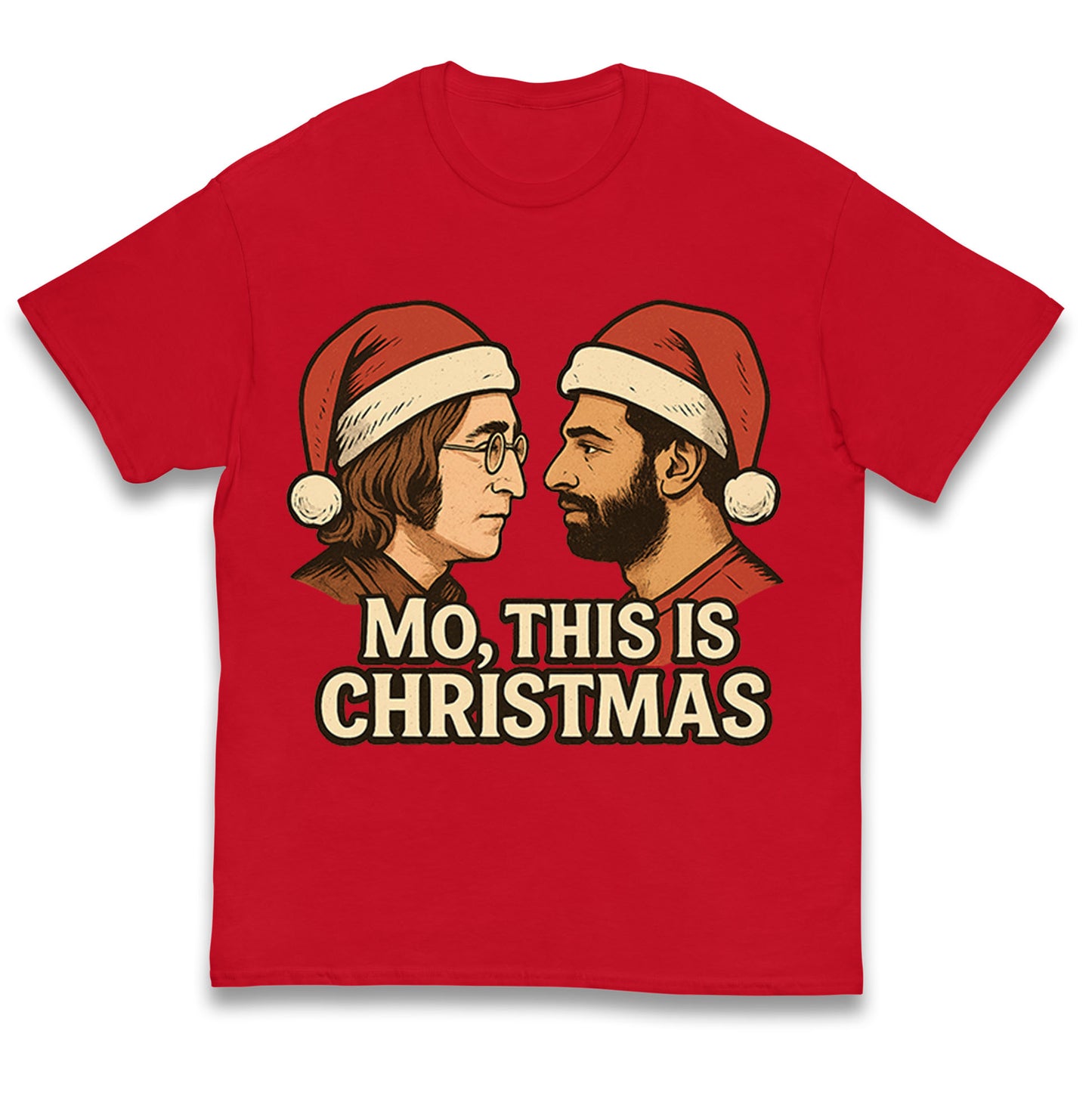 Mo Salah Christmas Kids T Shirt V