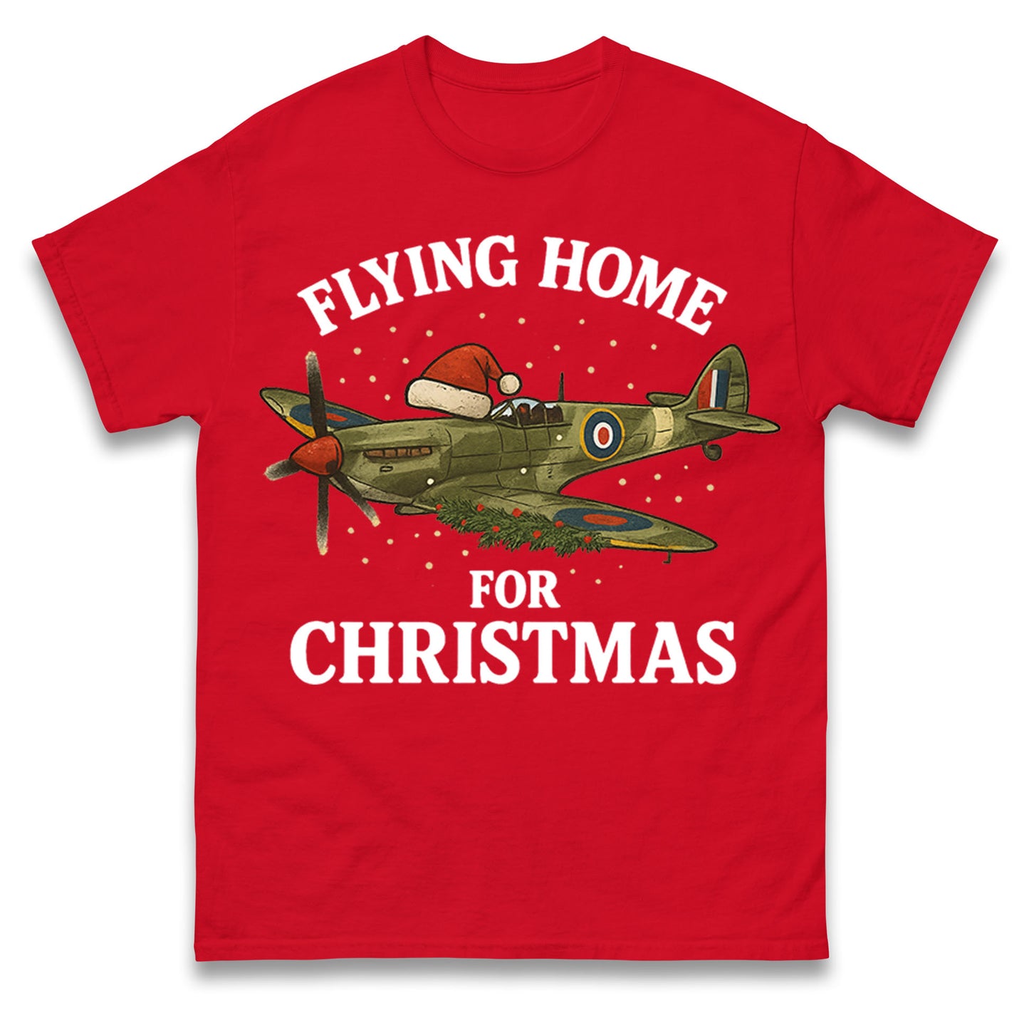Spitfire Christmas T Shirt