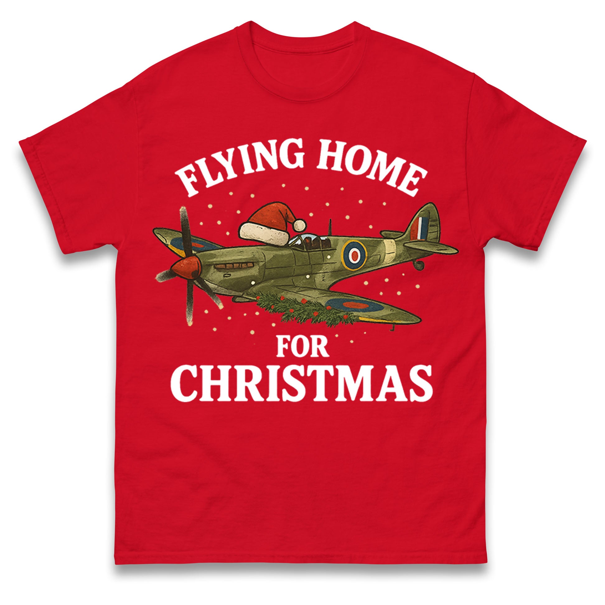 Spitfire Christmas T Shirt