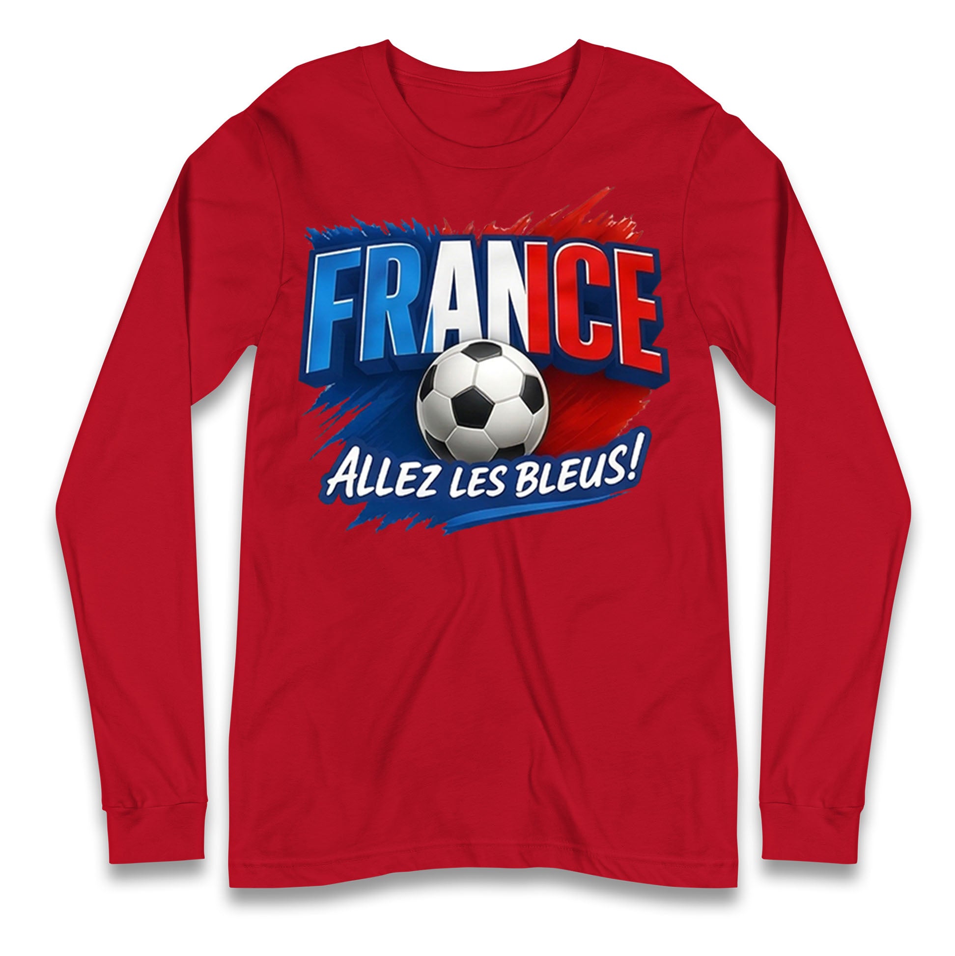 France Retro World Cup Longsleeve T Shirt