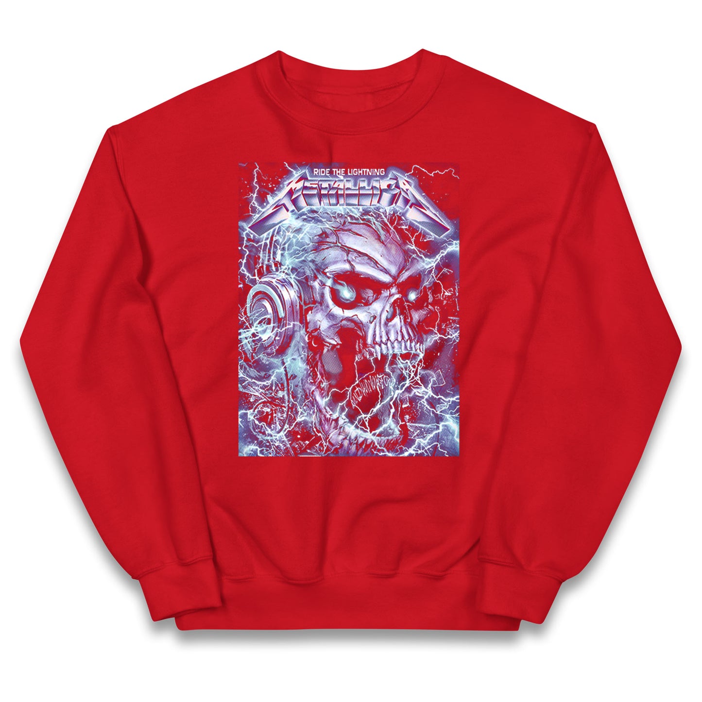 Metallica Ride The Lightning Kids Jumper