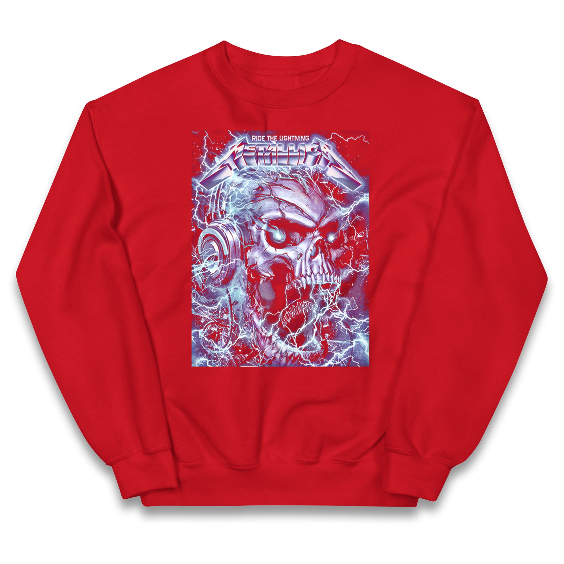 Metallica Ride The Lightning Kids Jumper