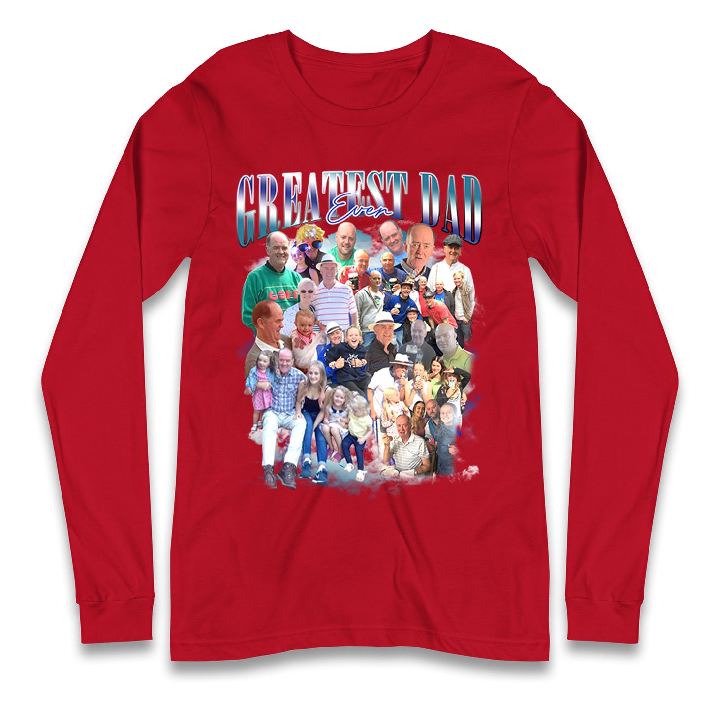 Fathers Day Personalised Longsleeve T Shirt