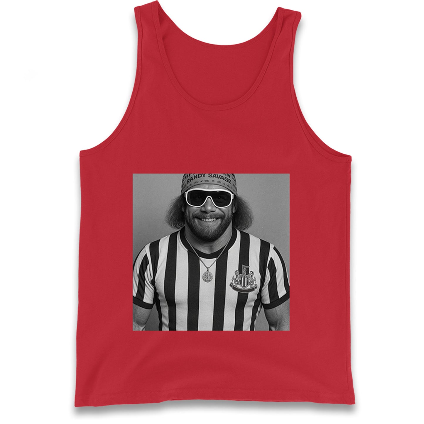 Macho Man Newcastle United Tank Top