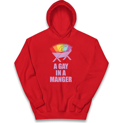 Gay Christmas Kids Hoodie