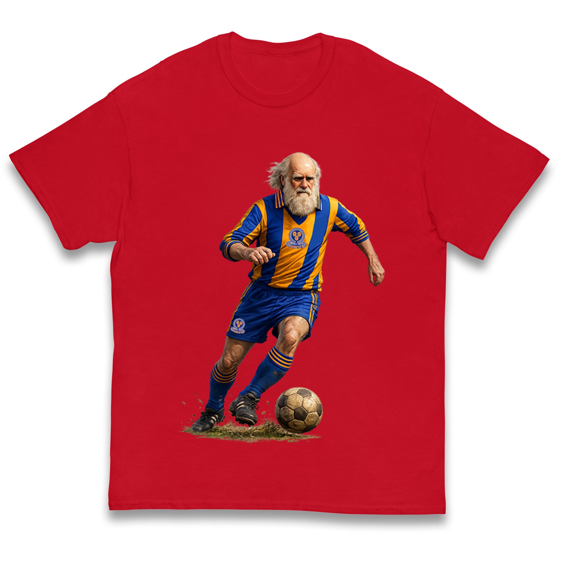 Shrewsbury Town Charles Darwin Football Kids T Shirt