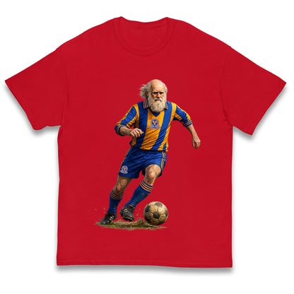 Shrewsbury Town Charles Darwin Football Kids T Shirt