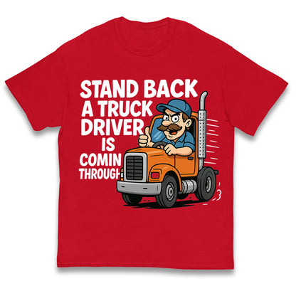 Truck Driver Kids T Shirt 