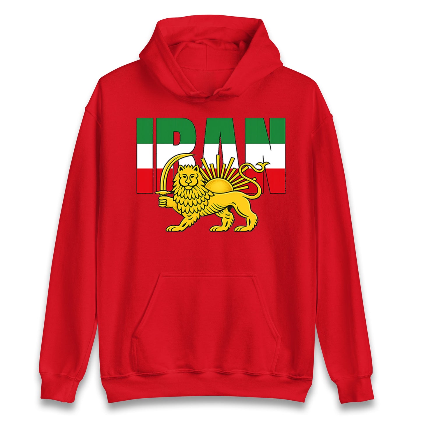 Iran Flag Hoodie 