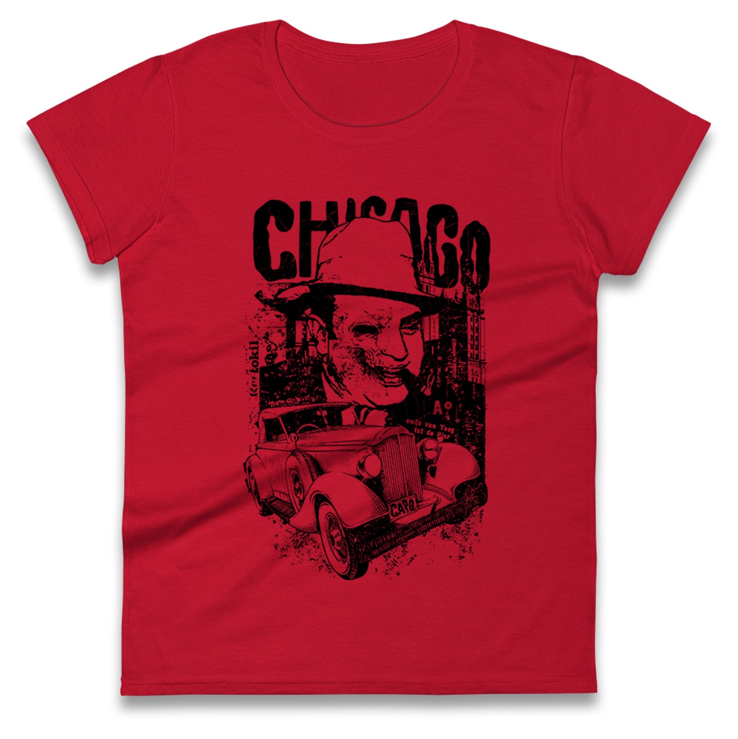 Al Capone Ladies T Shirt