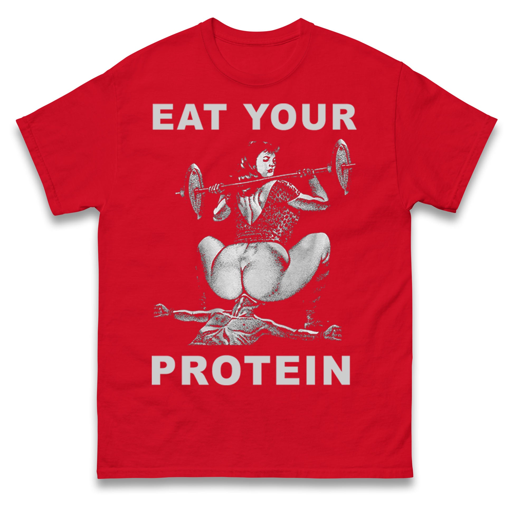 Breakfast Of Champions Eat Your Protein SarcasticT Shirt