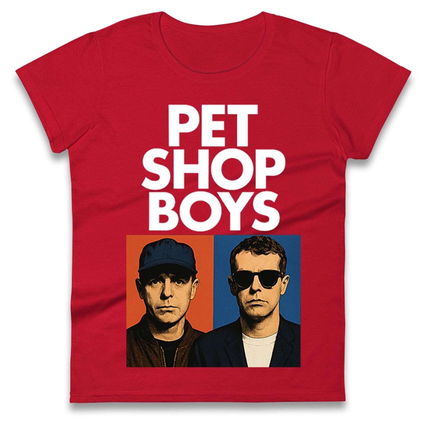 Pet Shop Boys Ladies T Shirt