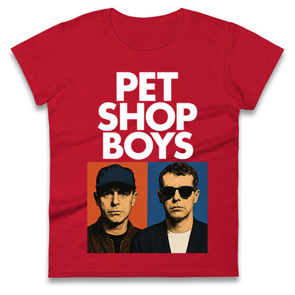 Pet Shop Boys Ladies T Shirt