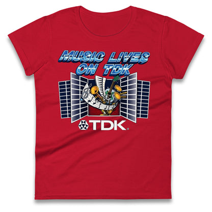 TDK Music Ladies T Shirt