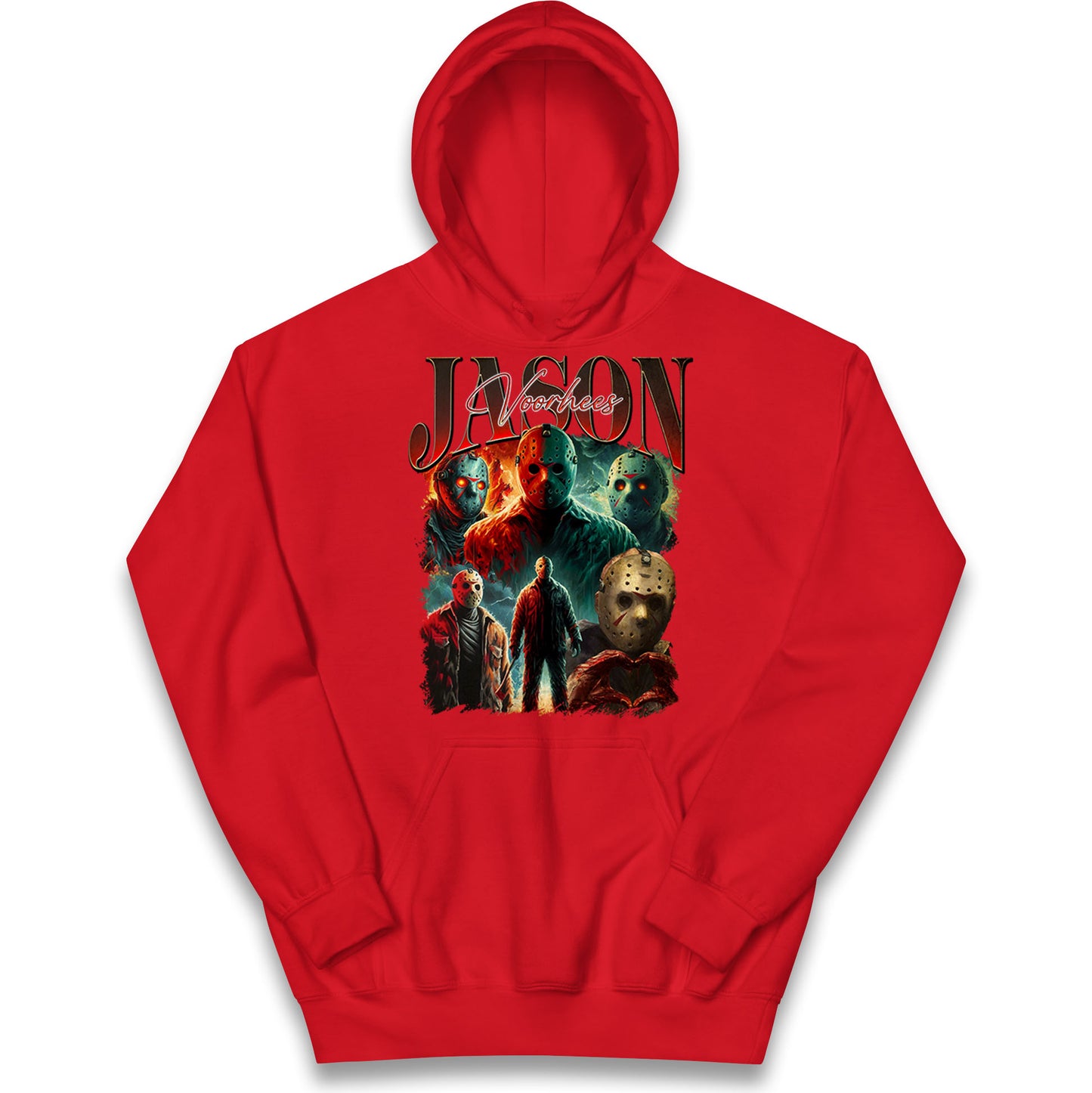 Jason voorhees Bootleg Halloween Kids Hoodie