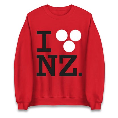 I Love NZ Orlando Bloom Huffer Jumper