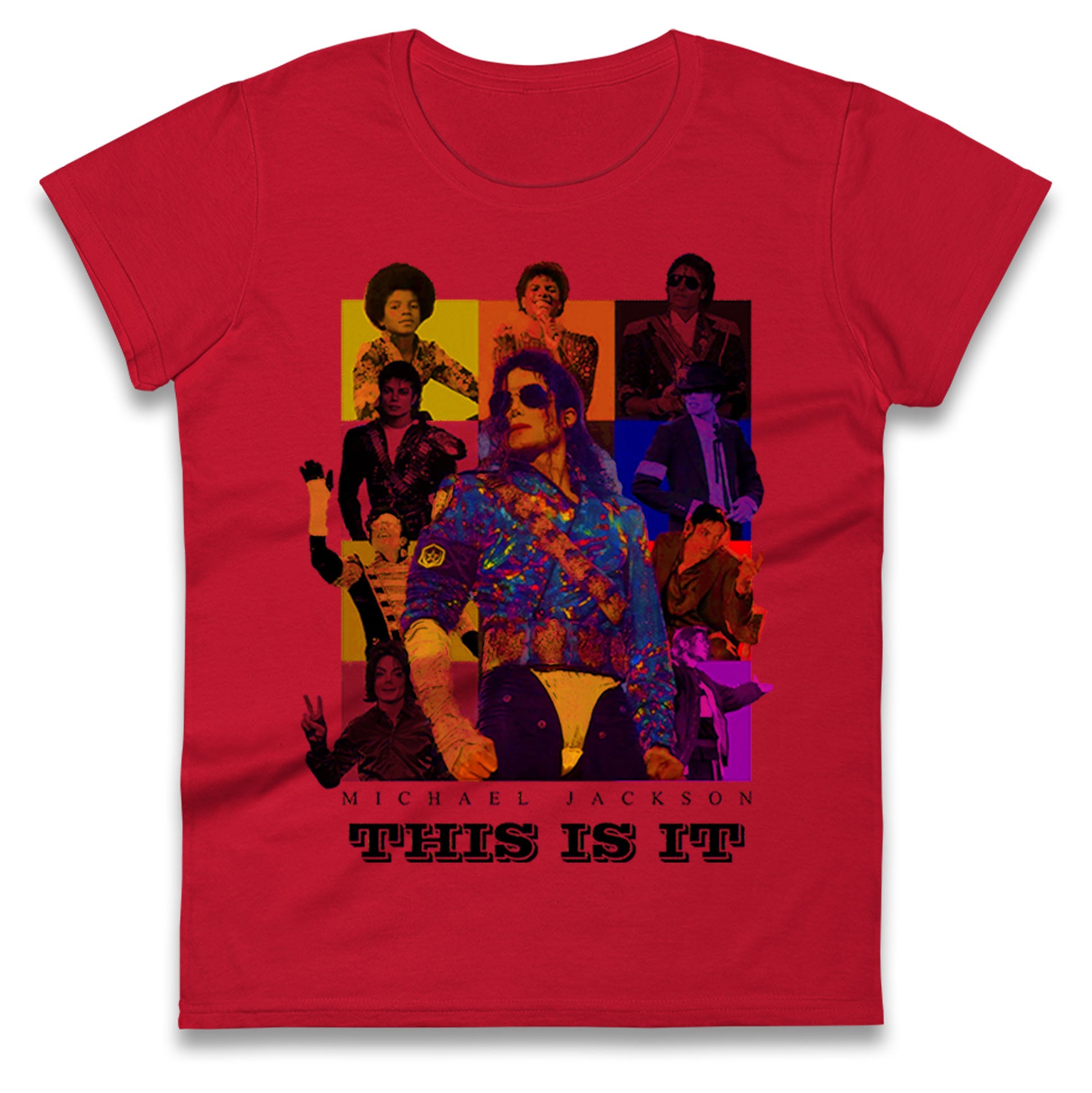 Michael Jackson This Is It Ladies T Shirt