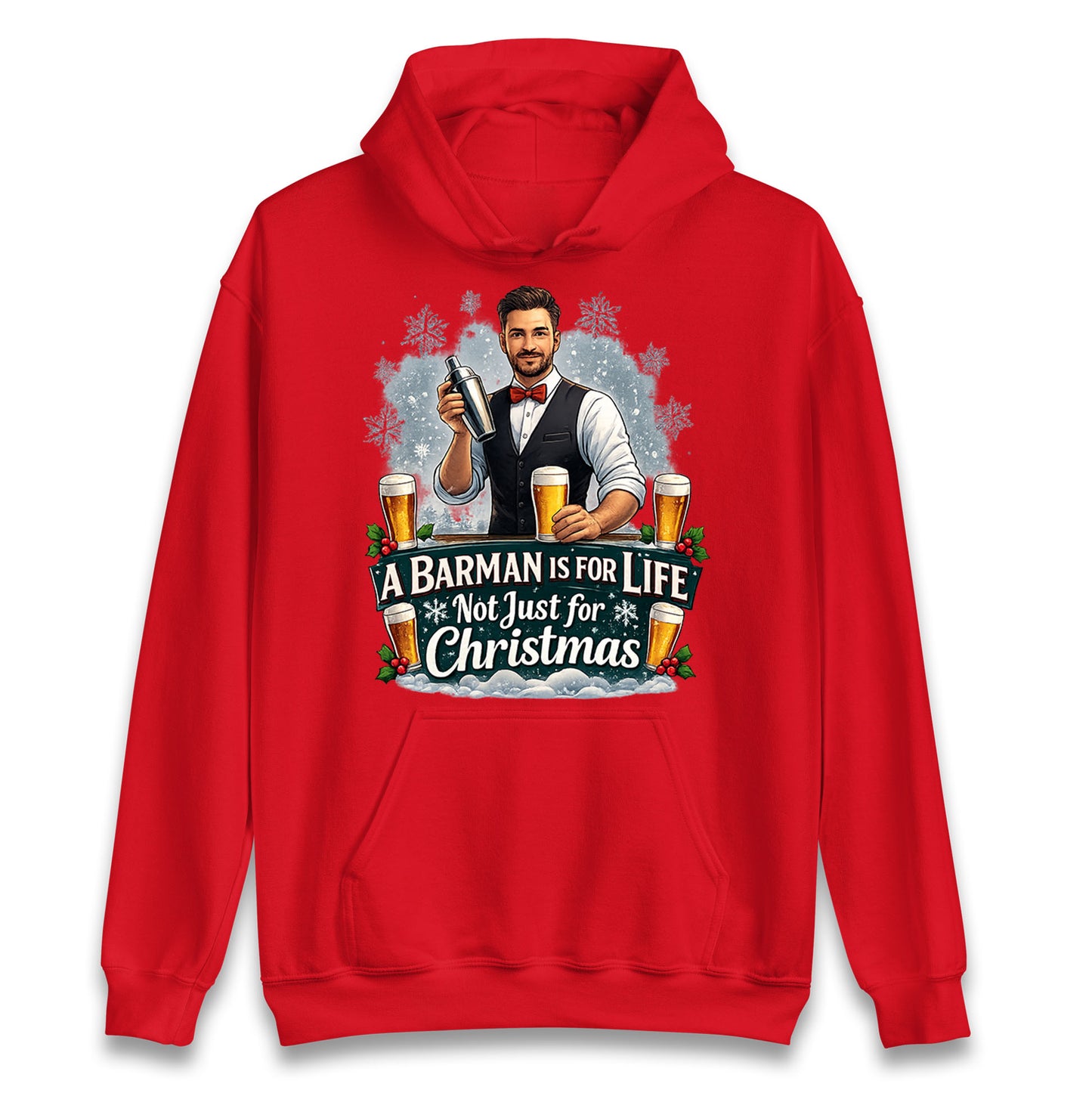 Barman Christmas Hoodie