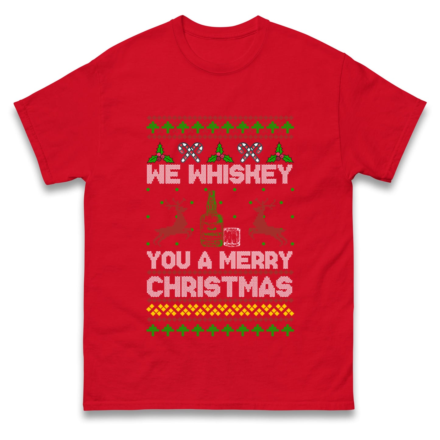 whisky Christmas T Shirt