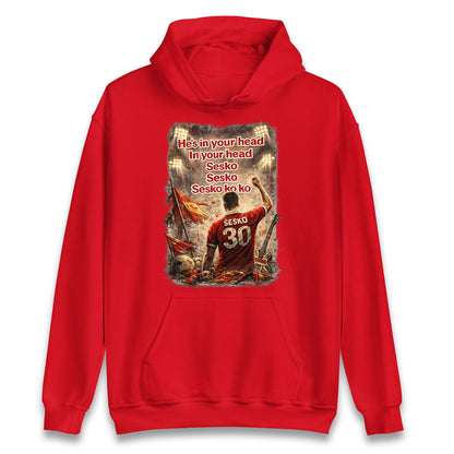 He's in Your Head in Your Head Sesko Sesko Sesko ko ko Hoodie