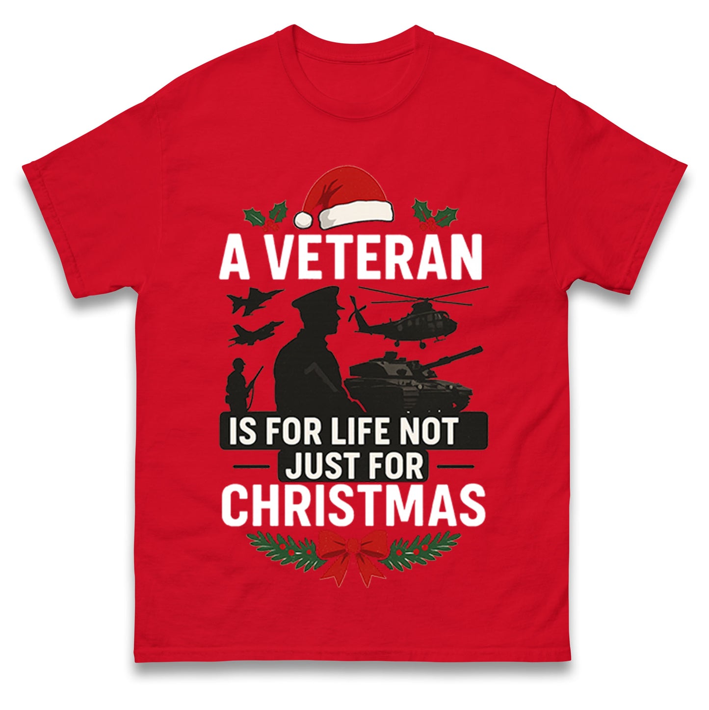 Veteran Christmas T Shirt 