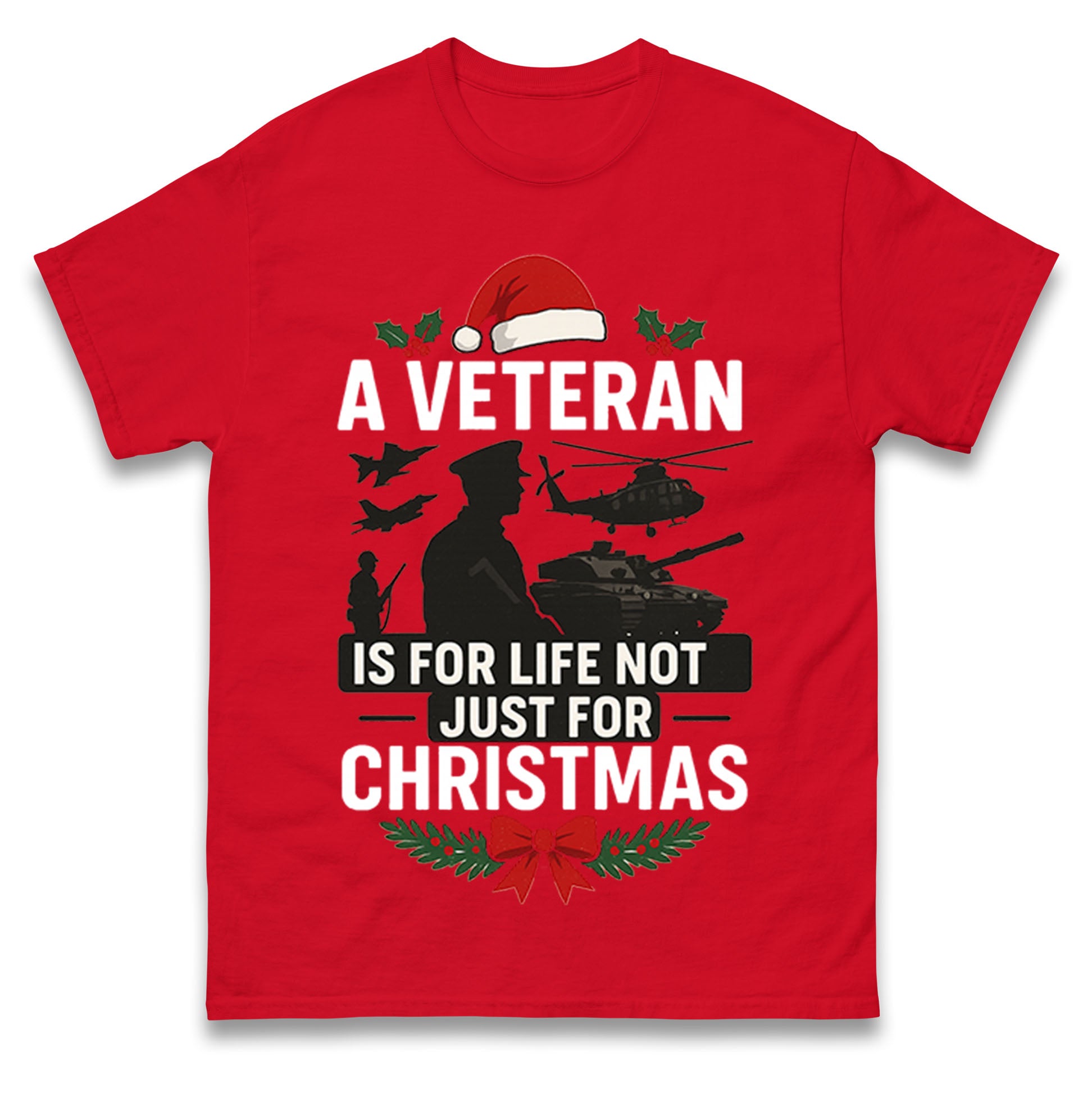 Veteran Christmas T Shirt 