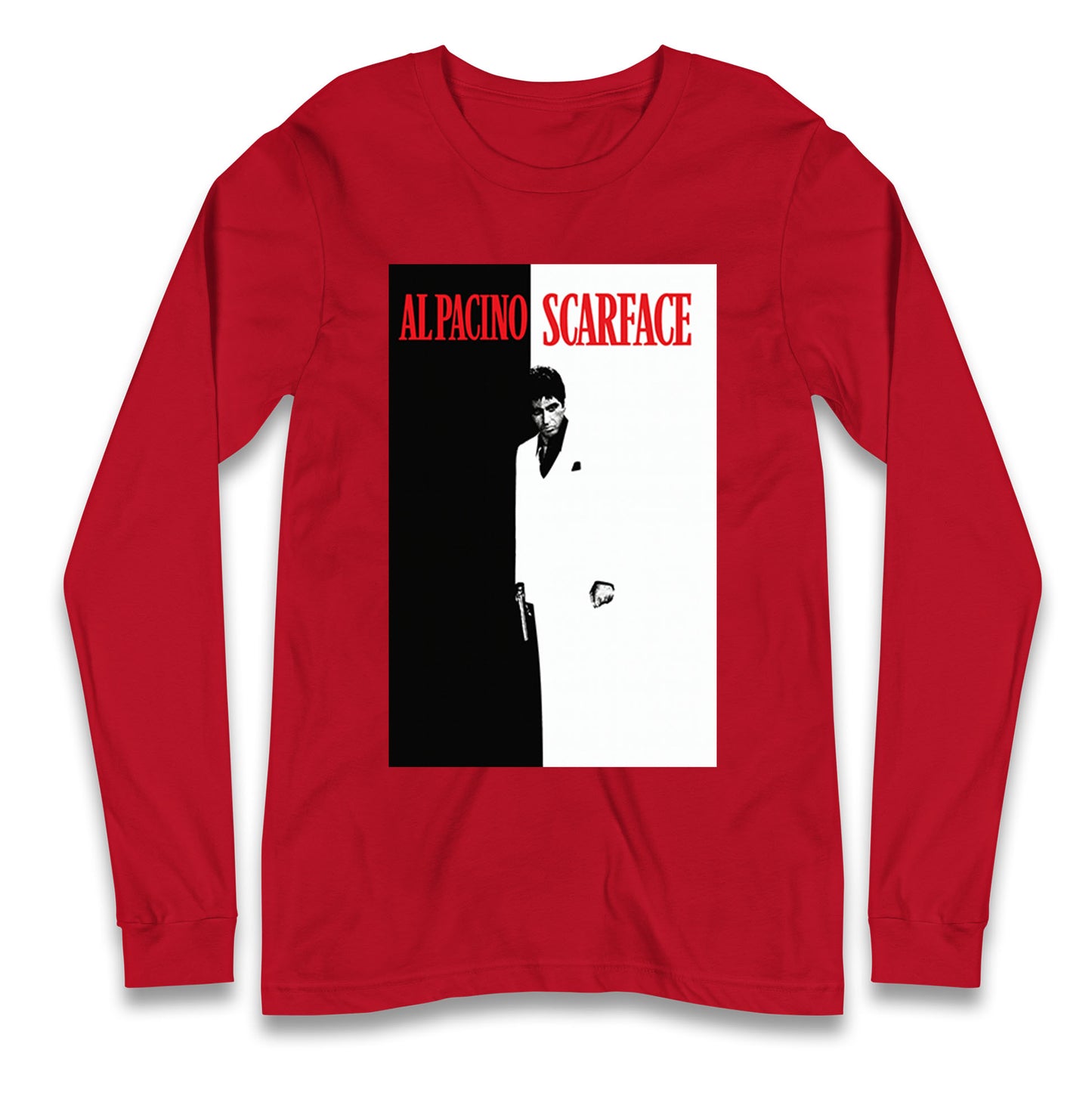 Al Pacino Scarface Long Sleeve Shirt
