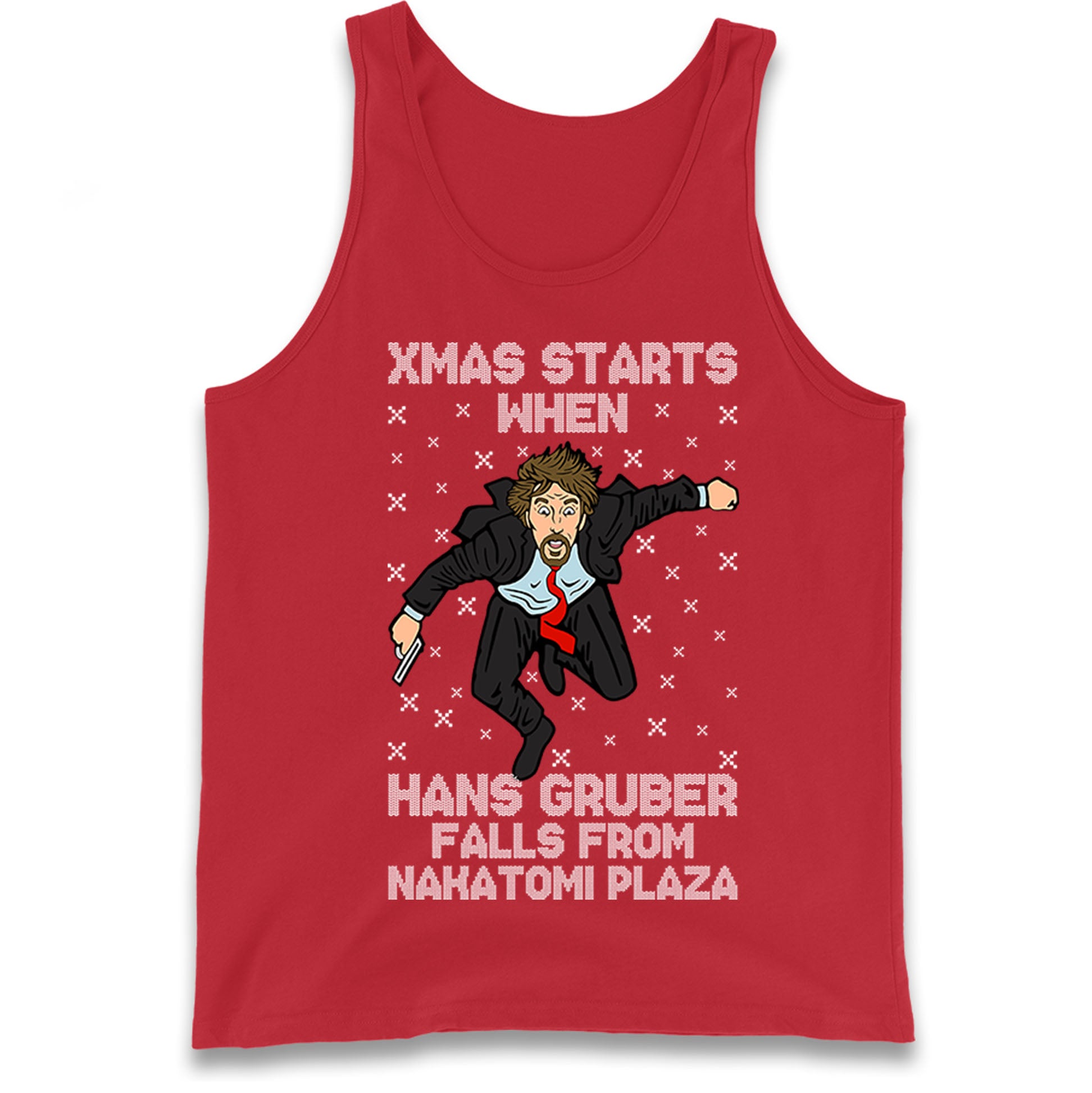 hans gruber falling tank top