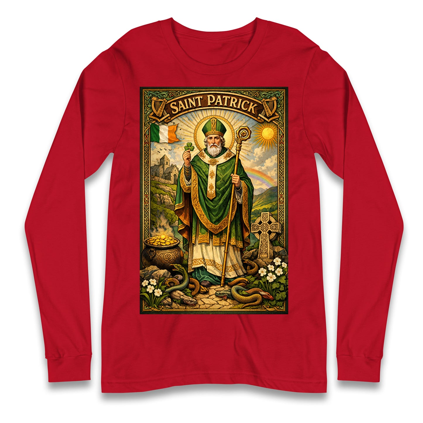 Saint Patrick Longsleeve T Shirt