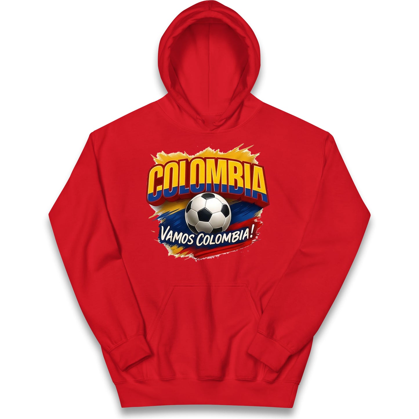 Colombia Retro World Cup Kids Hoodie