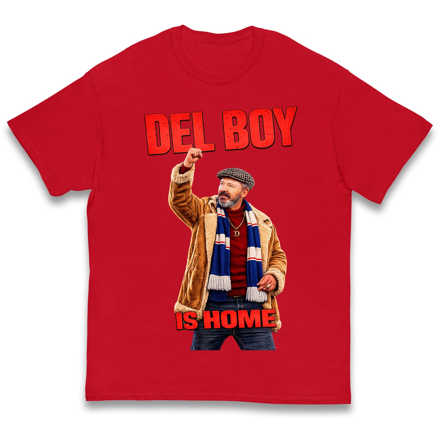 Derek McInnes Rangers Del Boy Football Kids T Shirt
