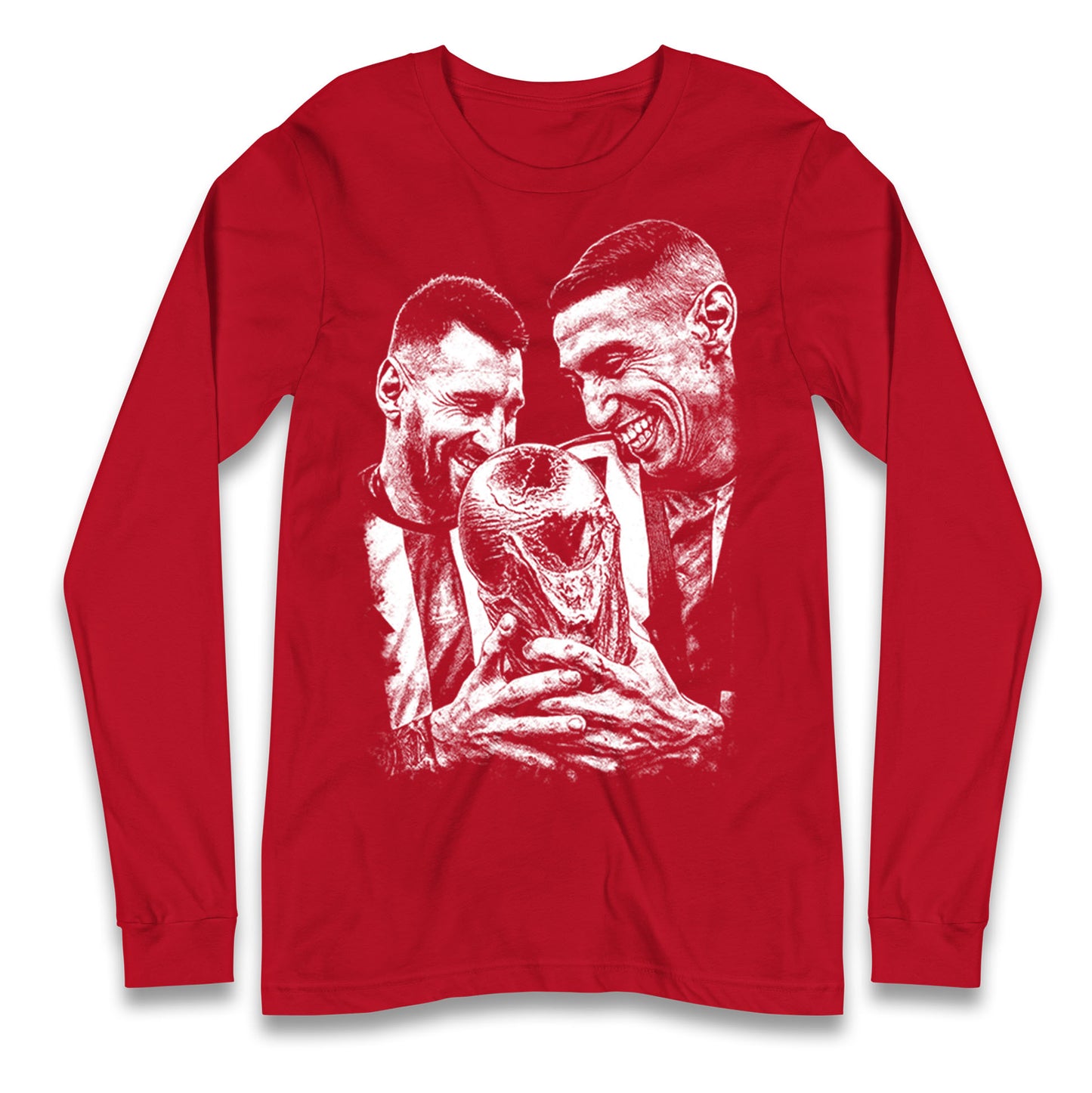 Lionel Messi Angel Di Maria Longsleeve T Shirt