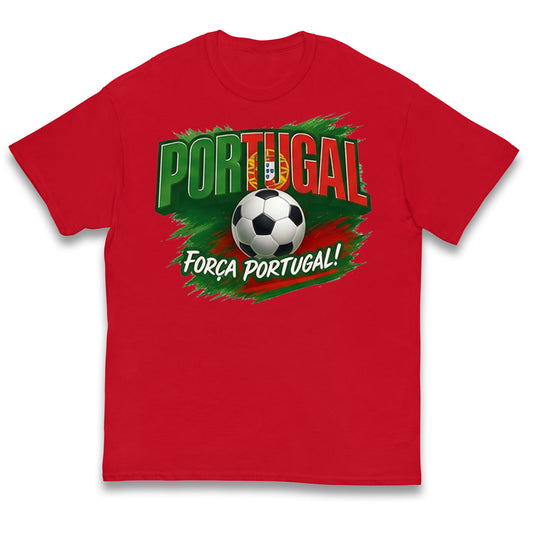 Portugal Retro World Cup Kids T Shirt