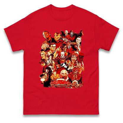 Horror Characters Halloween t shirts