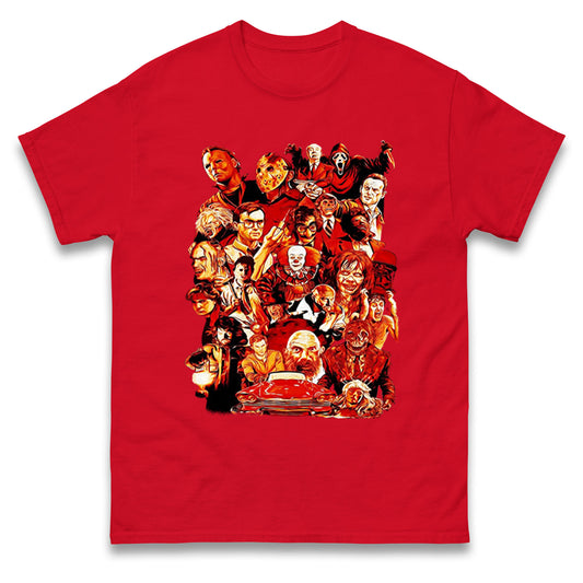 Horror Characters Halloween t shirts