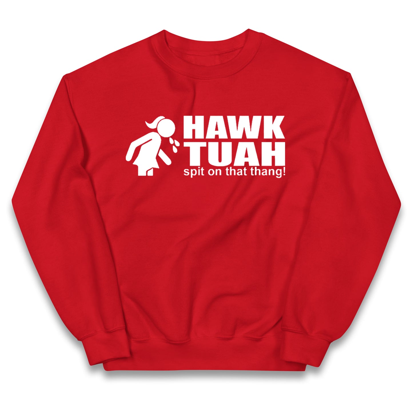 Hawk Tuah Spit on That Thang Girl Kids Jumper