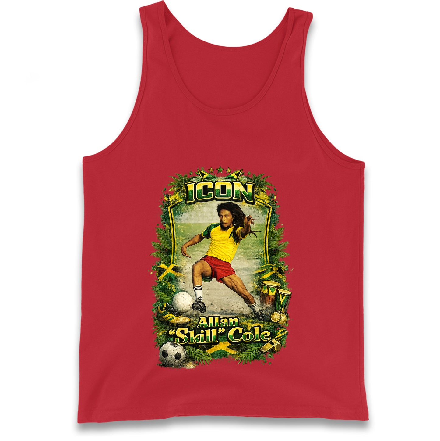 Jamaica Football Tank Top