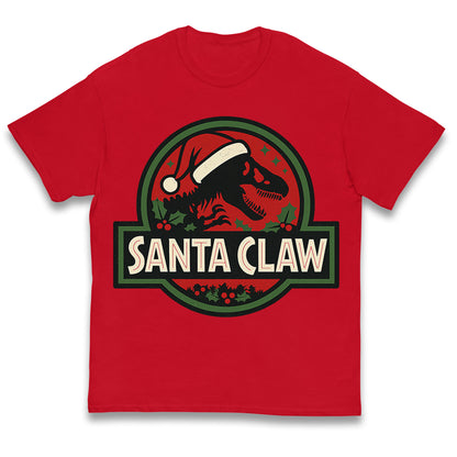 Jurassic Park Christmas Kids T Shirt 