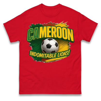 Cameroon Retro World Cup T Shirt