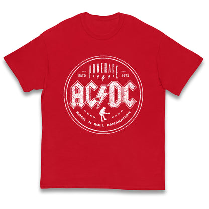 ACDC Rock n Roll Domination Kids T Shirt