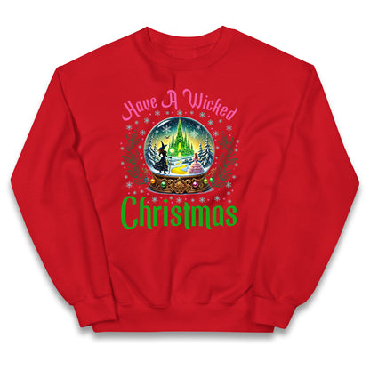 Have a Wicked Christmas Kids Jumper