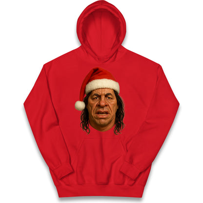 Bret Hart Christmas Kids Hoodie