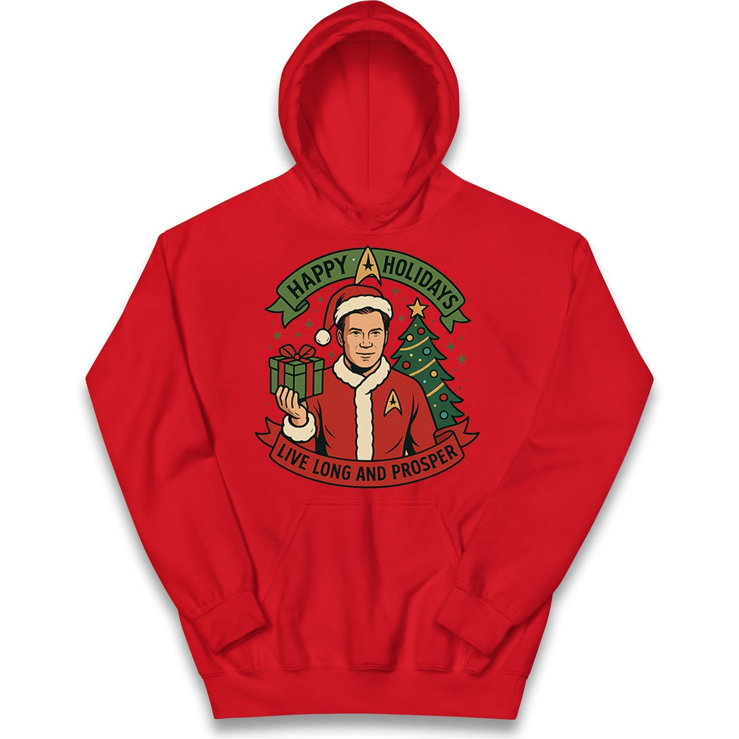 Star Trek Christmas Kids Hoodie
