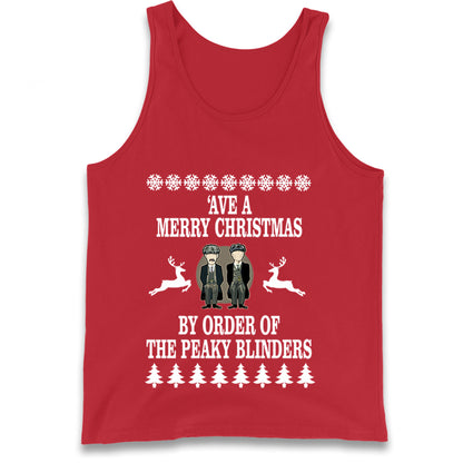 Peaky Blinders Christmas Tank Top