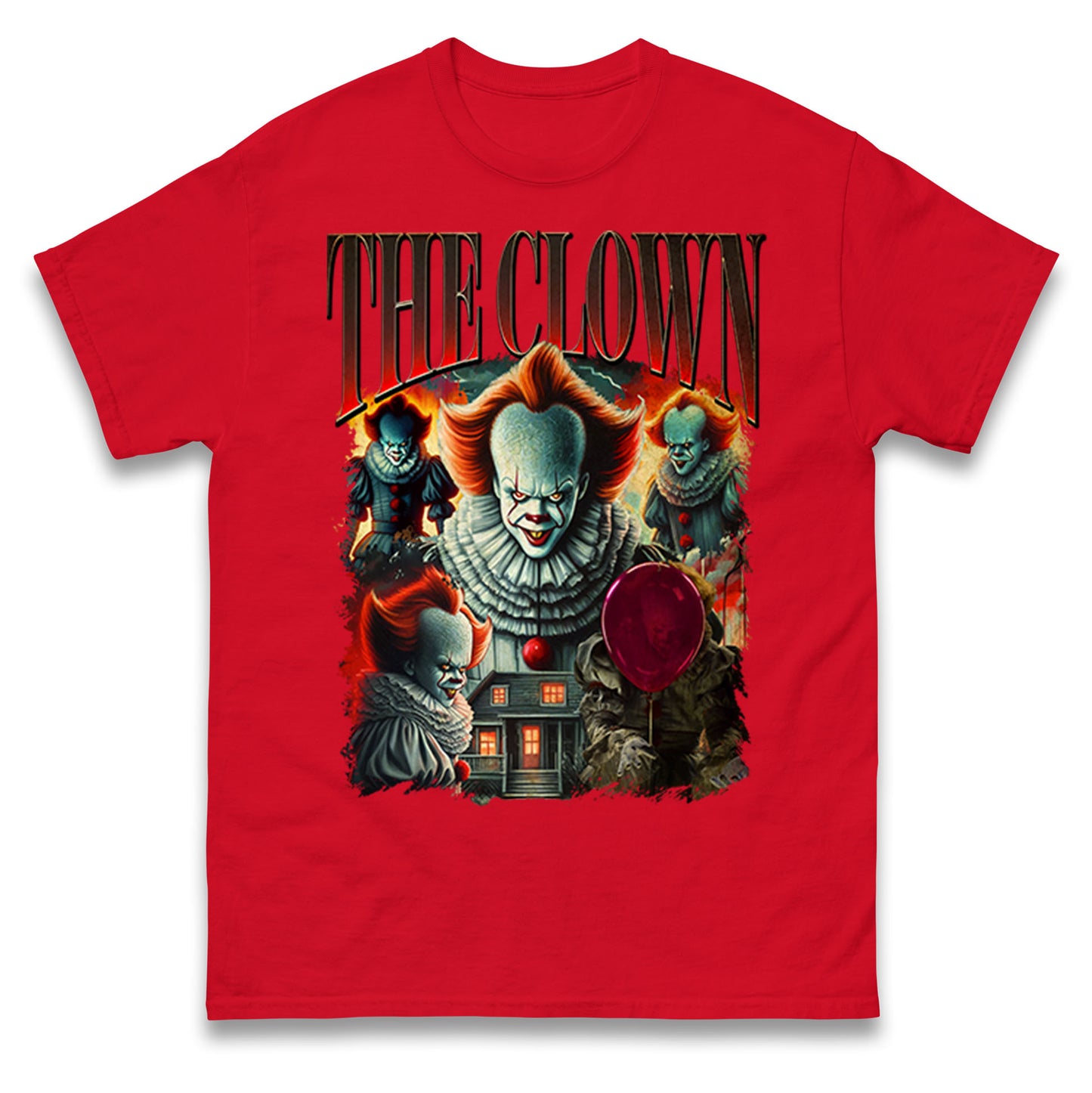 The Clown Halloween Bootleg T Shirt