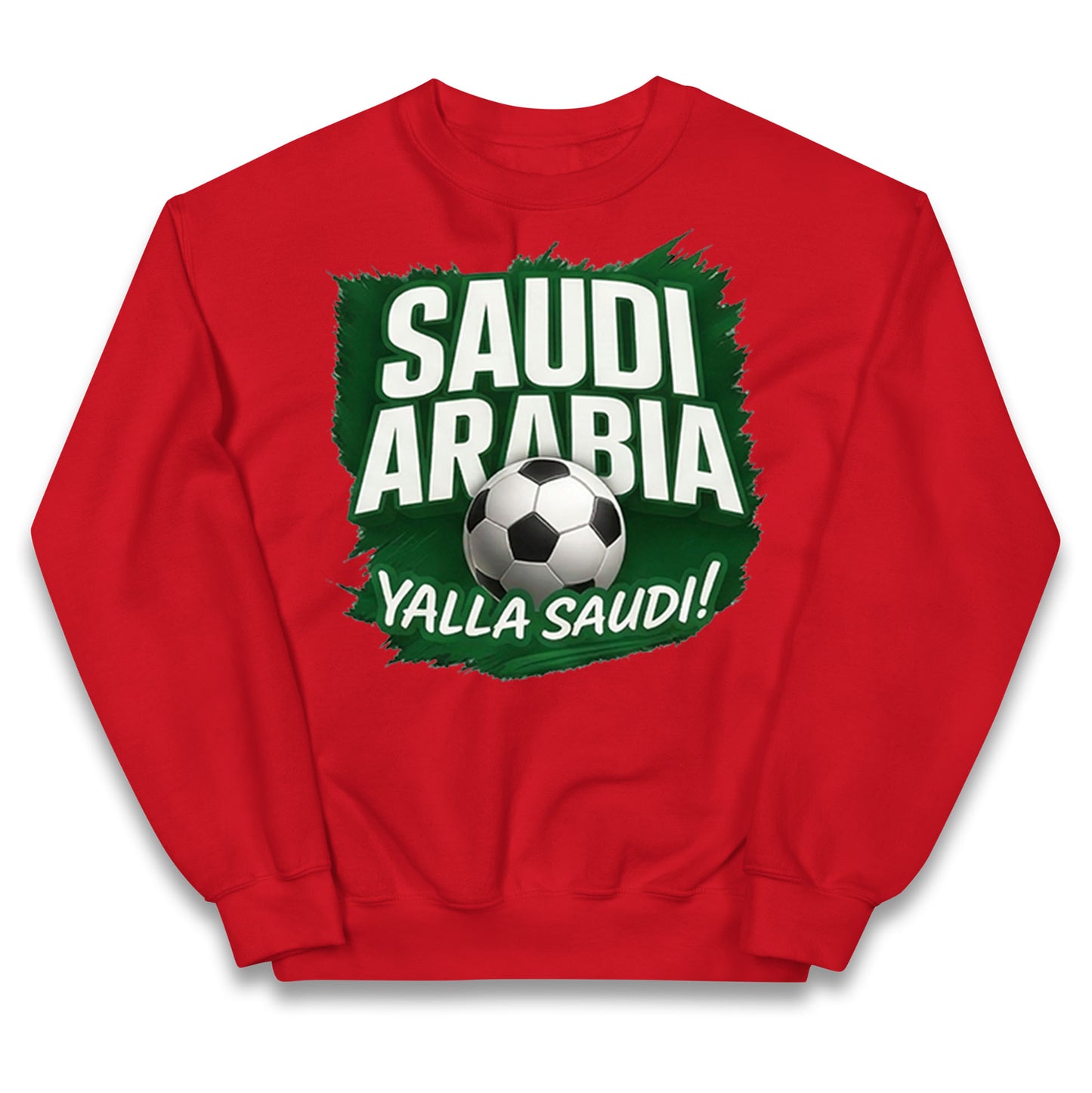 Saudi Arabia Retro World Cup Kids Jumper