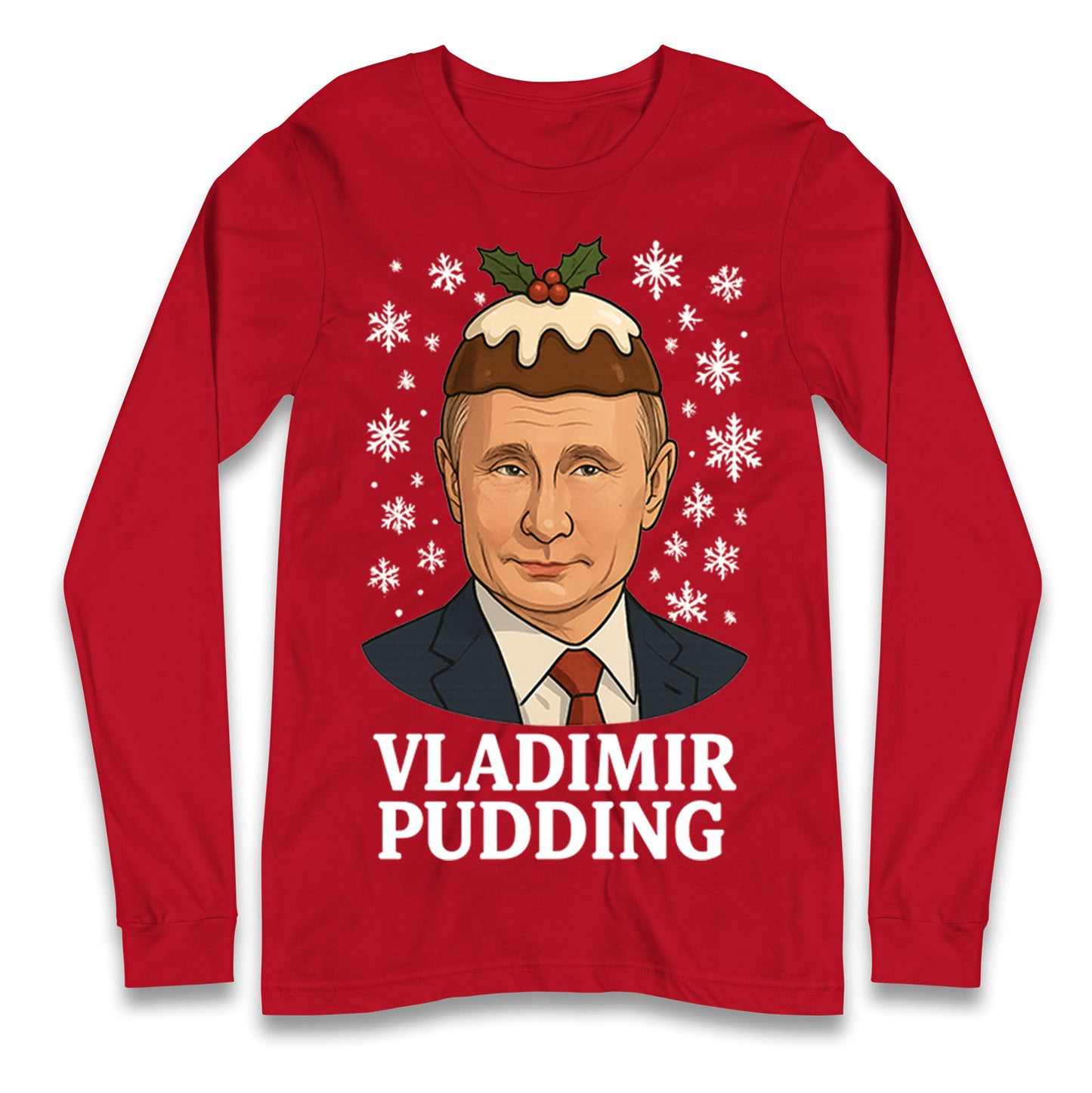 Vladimir Putin Christmas Longsleeve T Shirt