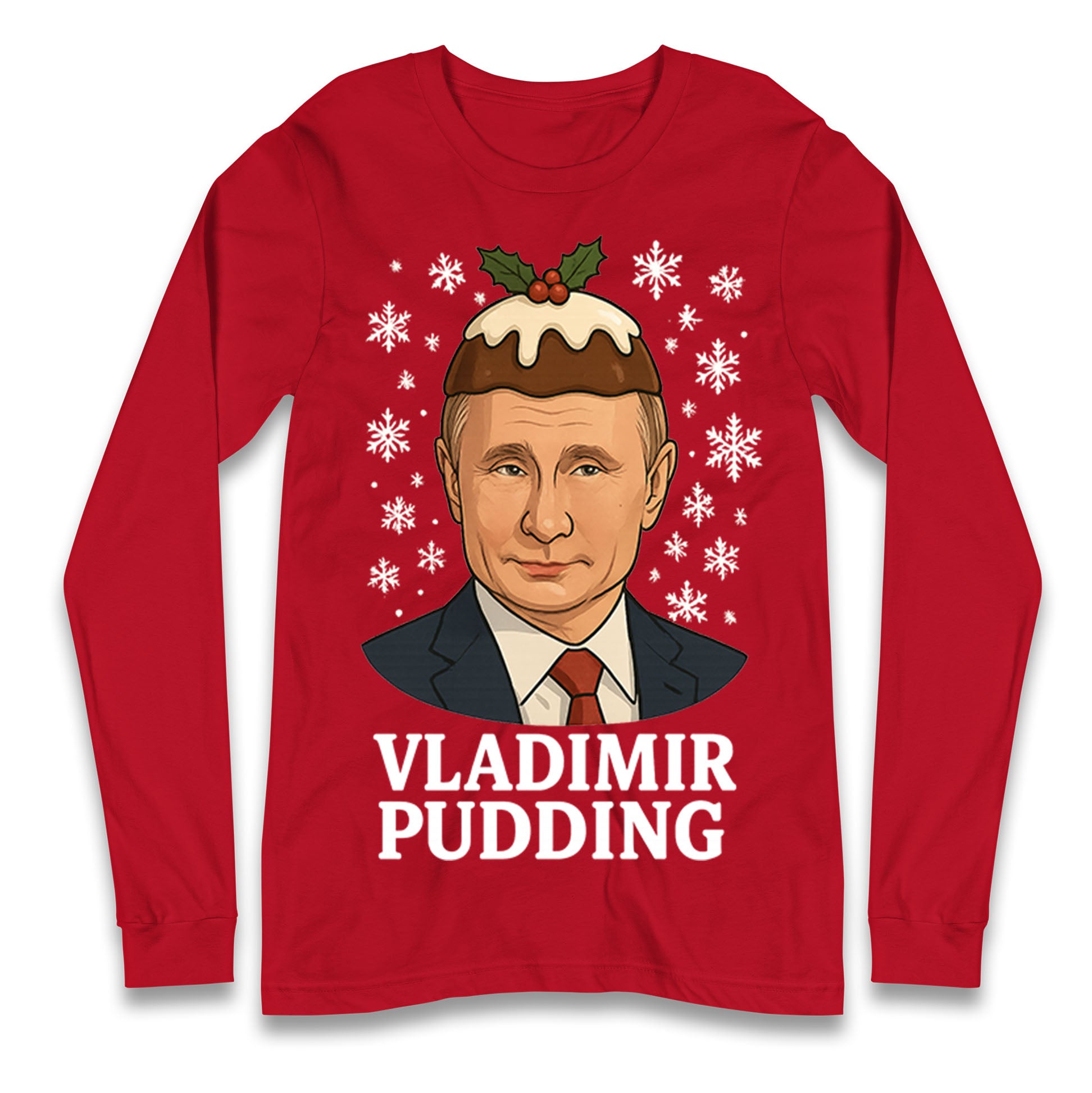 Vladimir Putin Christmas Longsleeve T Shirt