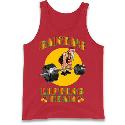 bodybuilding gym christmas tank top